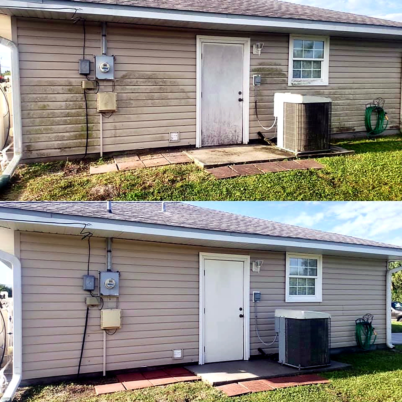 House Washing completed by Stwan's Pressure Washing