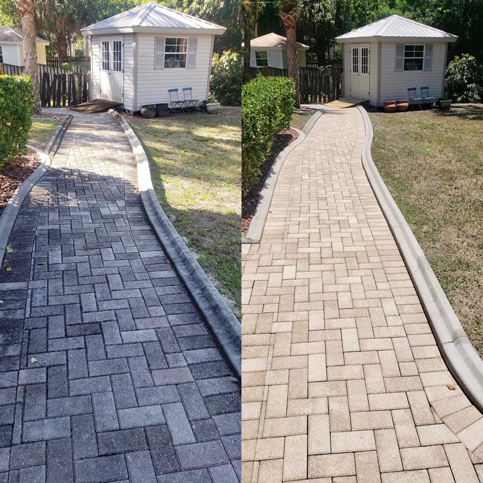 Pavers & Sealing completed by Stwan's Pressure Washing
